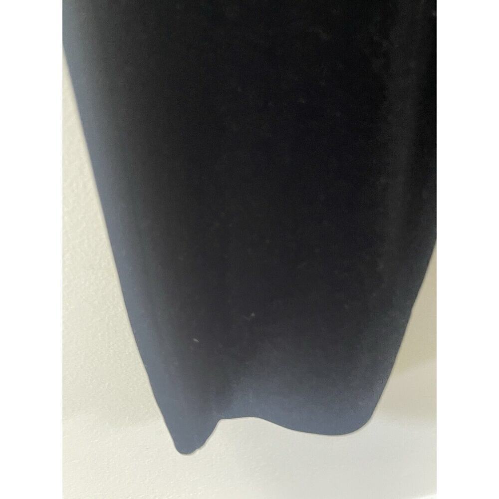 Banana Republic Womens Black Size 2 Velour Sleeveless Jumpsuit Pockets Cropped - Picture 6 of 12